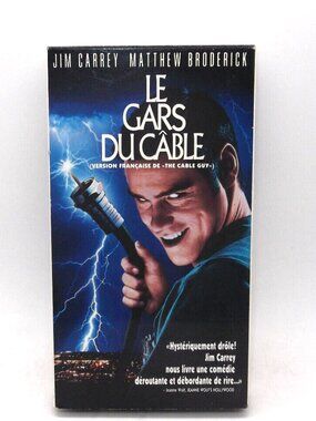 Le Gars Du Cable/The Cable Guy (VHS)(French) Tested